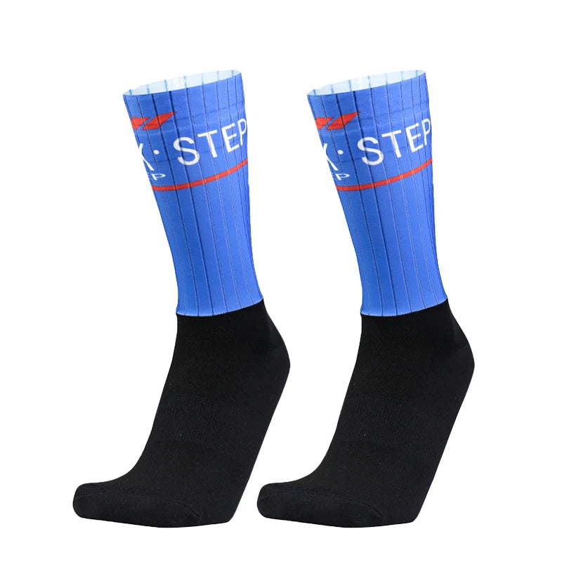 Aero Team Socks Pro Seamless Bike anti Slip Road Ride Socks Outdoor Racing Cycling Socks