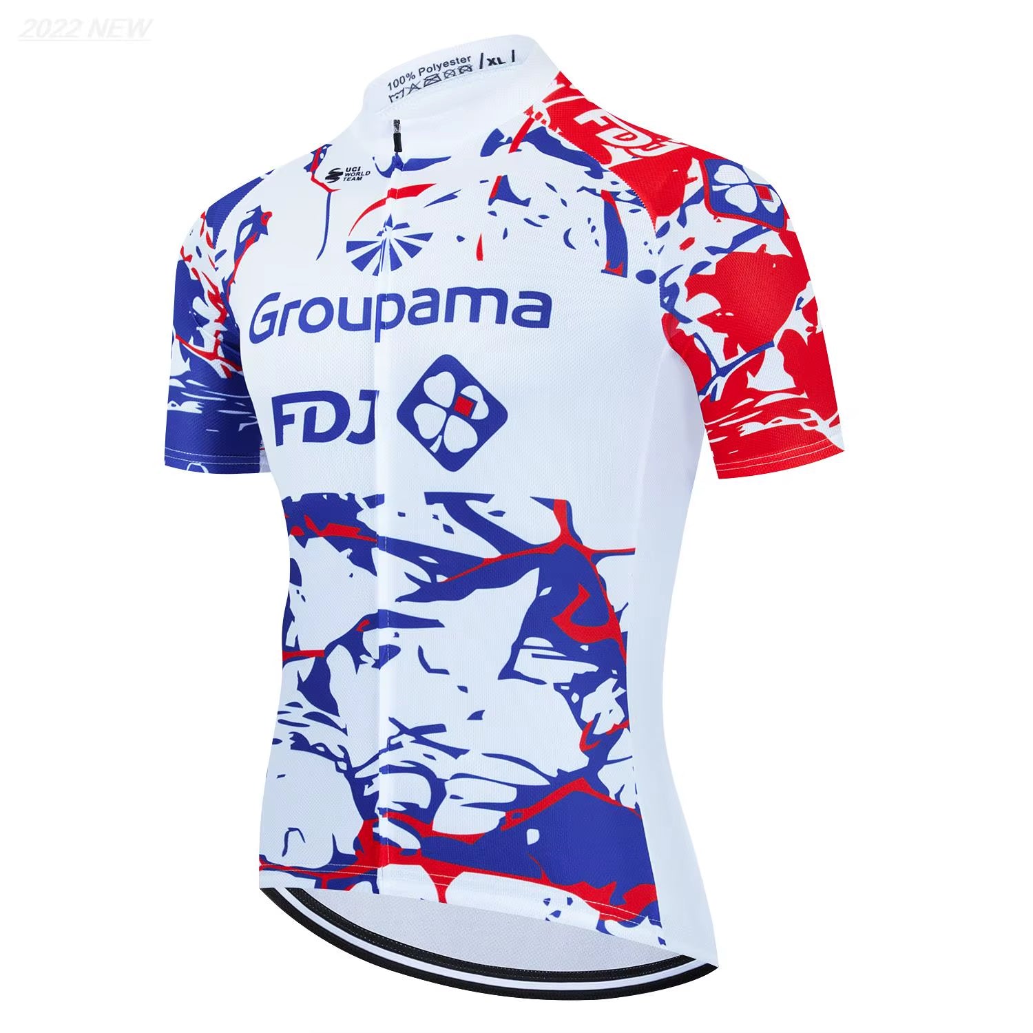 Cycling Jersey Set 2023 FDJ Cycling Bicycle Suit Bicycle Short Sleeve Cycling Clothing Bike Maillot Cycling Jersey Bib Shorts