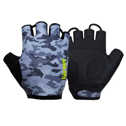 Pro Team 2024 Breathable Cycling Gloves UAE ITALY Road Bike Gloves Men Sports Half Finger anti Slip MTB Bicycle Glove