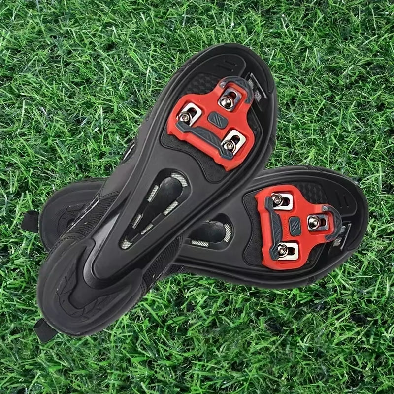 for LOOK Keo Cleats Float Road Cycling Shoes Pedal Cleats for Look Keo Bike Self Locking Pedal Plate 4.5/9 Degree 1/2Pc