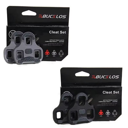 for LOOK Keo Cleats Float Road Cycling Shoes Pedal Cleats for Look Keo Bike Self Locking Pedal Plate 4.5/9 Degree 1/2Pc