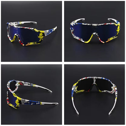 Saoan Cycling Eyewear Cycling Sunglasses for Men and Women Bicicleta Gafas Ciclismo Cycling Glasses Cycling Sunglasses 4Lens
