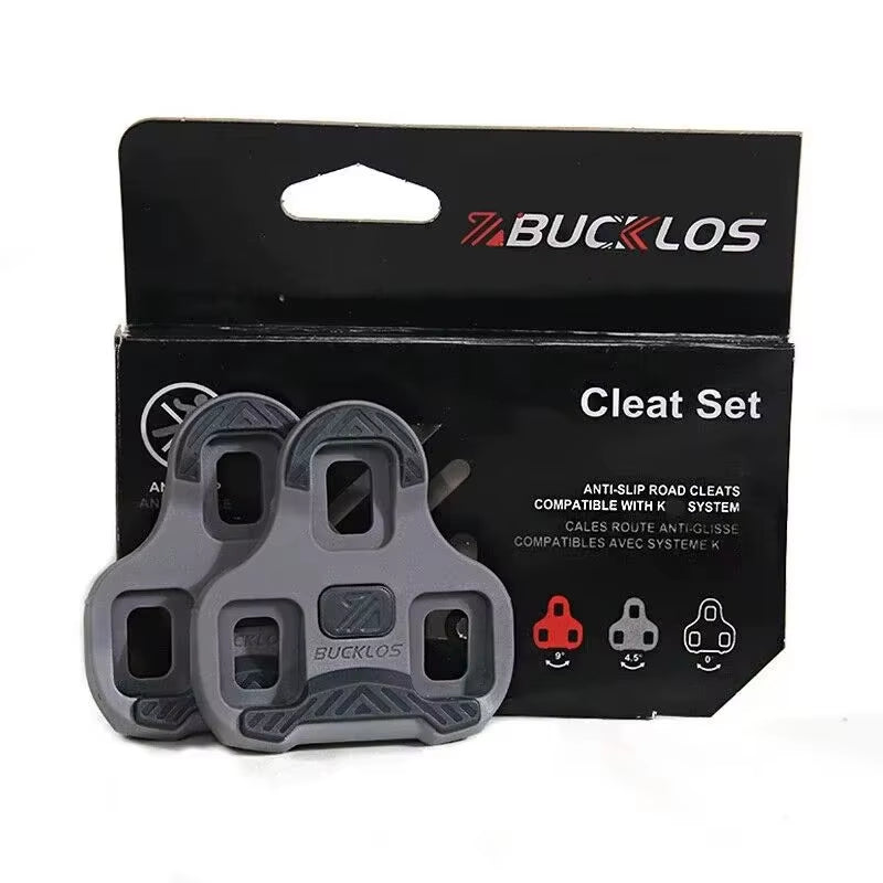 for LOOK Keo Cleats Float Road Cycling Shoes Pedal Cleats for Look Keo Bike Self Locking Pedal Plate 4.5/9 Degree 1/2Pc