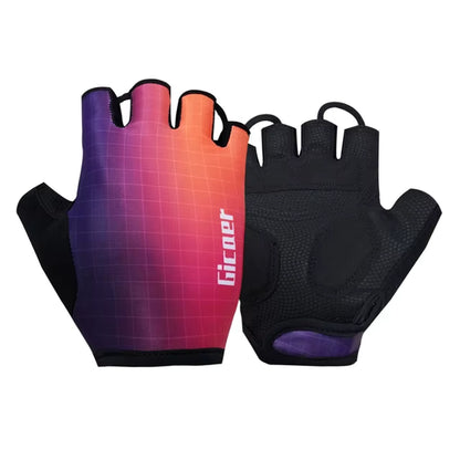 Pro Team 2024 Breathable Cycling Gloves UAE ITALY Road Bike Gloves Men Sports Half Finger anti Slip MTB Bicycle Glove