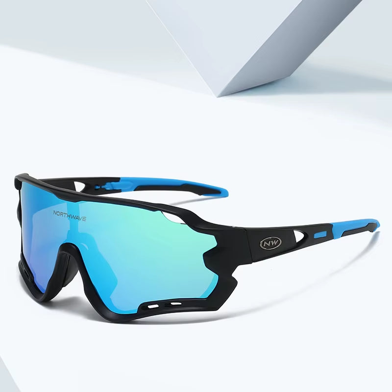 2025 Men Women Polarized Cycling Glasses UV400 Cycling Goggle TR90 Cycling Eyewear Outdoor Sports Cycling Sunglasses 4 Lens