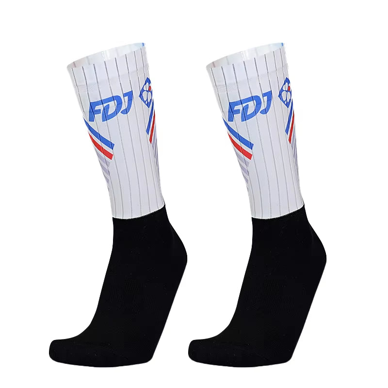 Aero Team Socks Pro Seamless Bike anti Slip Road Ride Socks Outdoor Racing Cycling Socks