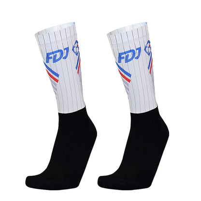 Aero Team Socks Pro Seamless Bike anti Slip Road Ride Socks Outdoor Racing Cycling Socks