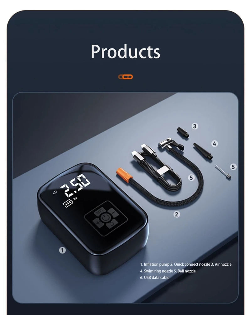 Frog Tech™ Wireless Tire Pump