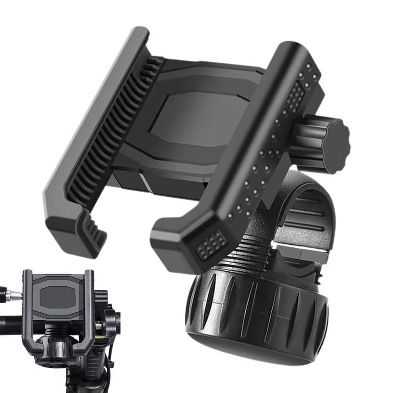 Cycling Phone Mount Adjustable Phone Mount for Cycling Space-Saving Cycling Accessory Portable Phone Clip for Mountain Cycling