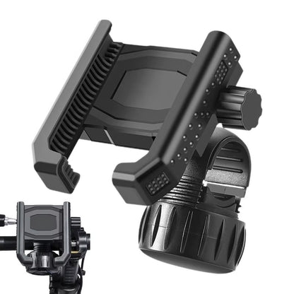 Cycling Phone Mount Adjustable Phone Mount for Cycling Space-Saving Cycling Accessory Portable Phone Clip for Mountain Cycling