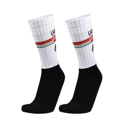 Aero Team Socks Pro Seamless Bike anti Slip Road Ride Socks Outdoor Racing Cycling Socks