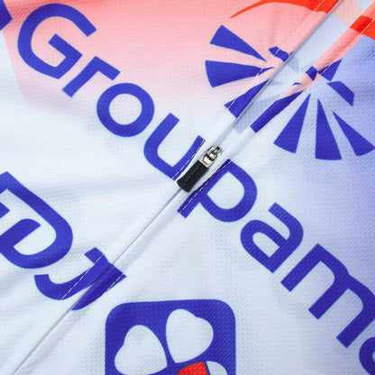 Cycling Jersey Set 2023 FDJ Cycling Bicycle Suit Bicycle Short Sleeve Cycling Clothing Bike Maillot Cycling Jersey Bib Shorts