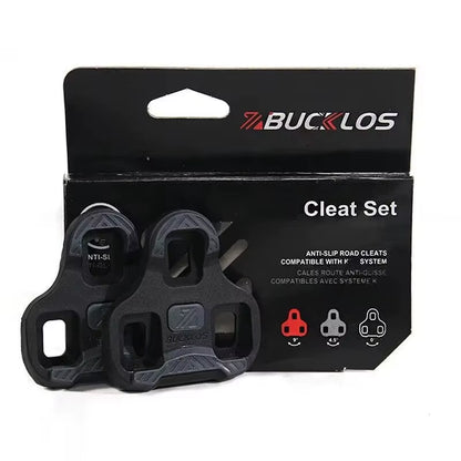 for LOOK Keo Cleats Float Road Cycling Shoes Pedal Cleats for Look Keo Bike Self Locking Pedal Plate 4.5/9 Degree 1/2Pc